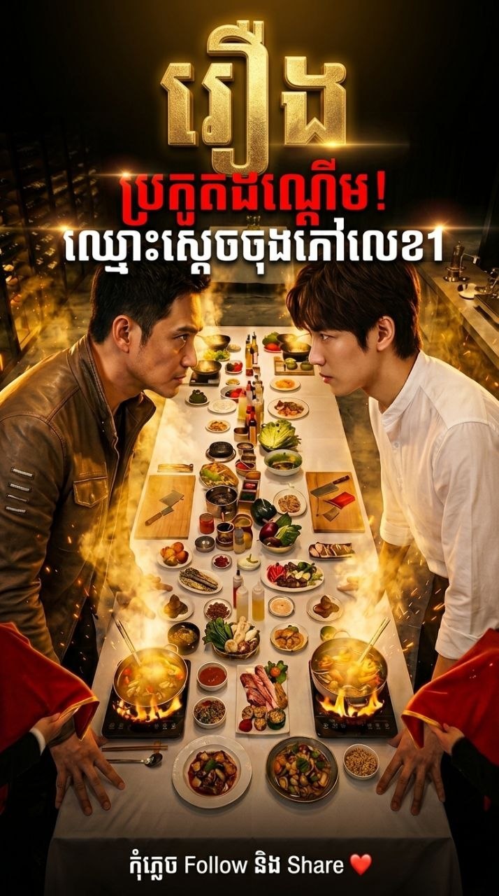 រឿង ប្រកួតដណ្តើមឈ្មោះស្តេចចុងភៅទេវតា (និយាយខ្មែរAI)🇰🇭